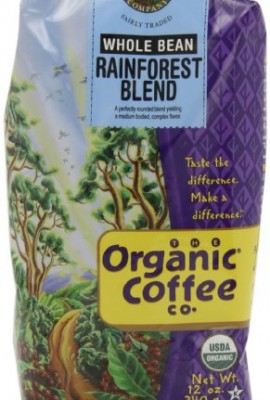 The-Organic-Coffee-Co-Whole-Bean-Rainforest-Blend-12-Ounce-Pack-of-2-0