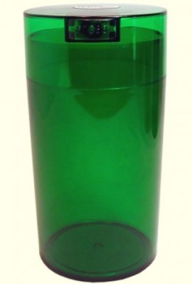 Tightvac-12-Ounce-Vacuum-Sealed-Dry-Goods-Storage-Container-Emerald-Tinted-BodyCap-0