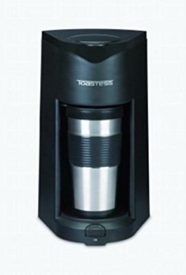 Toastess-TFC-25T-Silhouette-800-Watt-Personal-Size-Coffeemaker-with-Stainless-Steel-Travel-Mug-0