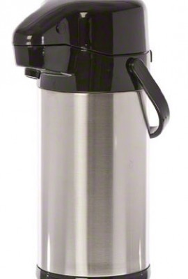 Update-International-NVSP-25BK-6-Pack-Sup-R-Air-Stainless-Steel-Air-Pot-with-Black-Push-Button-Top-84-Ounce-0