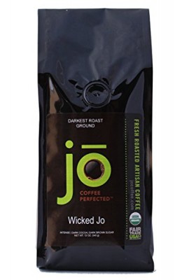 WICKED-JO-12-oz-Dark-Organic-French-Roast-Ground-Coffee-100-Arabica-Coffee-Great-Brewed-or-Espresso-USDA-Certified-Organic-Fair-Trade-Certified-Gourmet-Coffee-from-the-Jo-Coffee-Collection-0