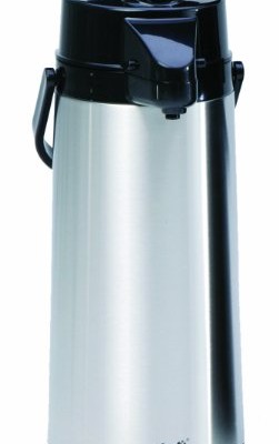 Wilbur-Curtis-Thermal-Dispenser-Air-Pot-22L-SS-Body-SS-Liner-Lever-Pump-Commercial-Airpot-Pourpot-Beverage-Dispenser-TLXA2201S000-Each-0