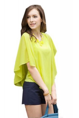 Zehui-Womens-Asymmetric-OL-Career-Casual-Batwing-Sleeve-Chiffon-Shirt-0