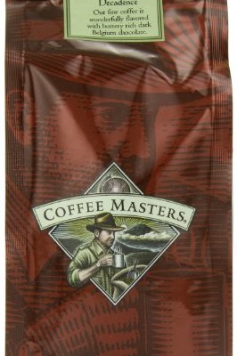 Coffee-Masters-Flavored-Coffee-Dark-Chocolate-Decadence-Decaffeinated-Ground-12-Ounce-Bags-Pack-of-4-0